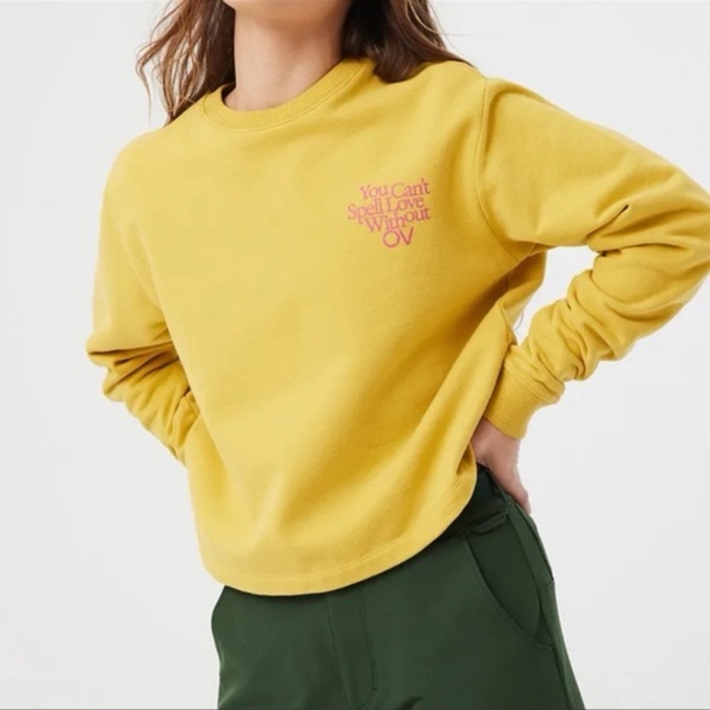 Outdoor Voices You Can’t Spell Love without OV Seeatshirt